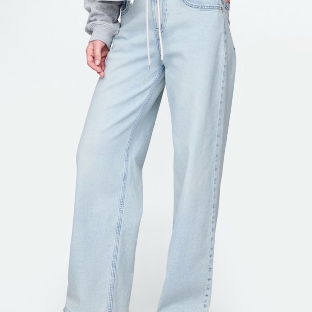 ☁️ GAP Women's Mid-Rise Easy 90’s Loose Jeans SO Soft & So Comfy - Picture 8 of 8